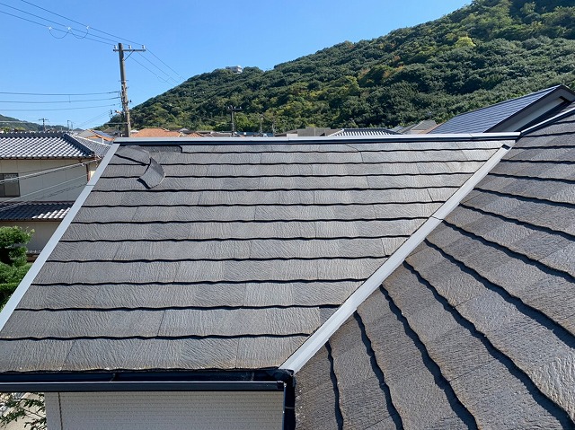 カラーベスト棟際捲れ